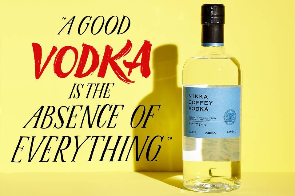 You cant eat vodka with anything many people eat it